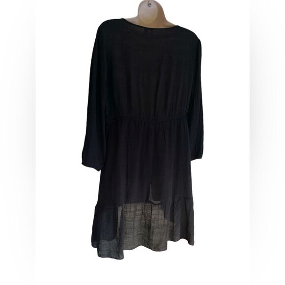 CATO Blouse Black Blouse Size L - Picture 2 of 6